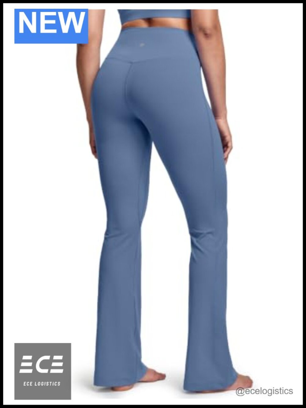High Rise Flare Leggings Tummy Control Yoga Pants Bootcut